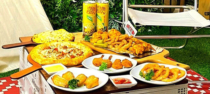 酸菜魚、雞爪、炸雞、甜品、披薩……搶占露營新場景，不負春游好“食”光